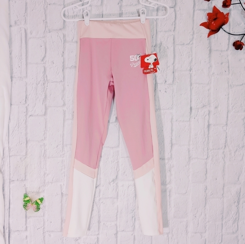 Zara Girls Snoopy‎ Peanuts Graphic Leggings